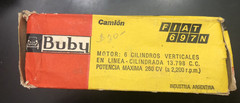 Buby #17 Fiat 697N Camion Construction Crane Toy Model Argentina Vintage Rare
