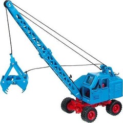 NZG 562 1:87 Scale Metal-Collection 87 Fuchs F301 Wheeled Clam Shell Excavator