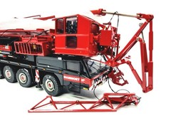 Spierings SK599-AT5 Hydraulic Folding Crane Mammoet WSI 1:50 Scale #9005 Broken