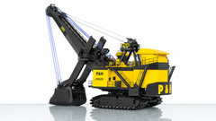 P&H 4800XPC Mining Rope Shovel – Weiss Bros 1:50 Scale Diecast Model #WBR038 New