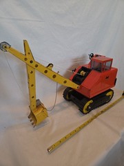 Rare Vintage Nylint Shovel Excavator Pressed Steel Toy 1960’s, Very Goood Condit