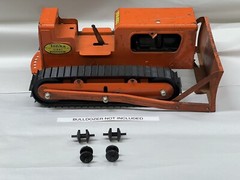 Vintage Tonka Toy Giant bulldozer Pressed Steel Metal (SMALL ROLLERS ONLY)