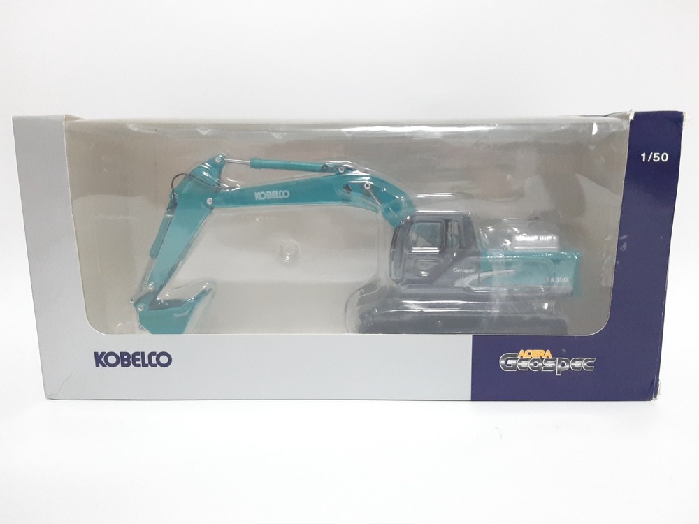 KOBELCO SK350 Acera Geospec 1/50 Diecast Excavator Model New in Box