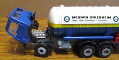 Conrad 3053 Mercedes Benz Messer Griesheim Cryogenic Gas Tanker Truck Toy 1/50