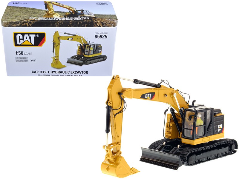 CAT Caterpillar 335F LCR with Operator 1/50 High Line Series by Diecast Masters