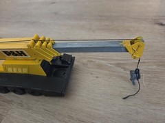 Vintage Gescha 1:50 Diecast P&H -1300 Hydraulic Truck Crane W. Germany