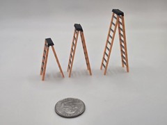 1/50 Scale Posable Step Ladder *Combo 3 Pack*