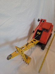 Rare Vintage Nylint Shovel Excavator Pressed Steel Toy 1960’s, Very Goood Condit
