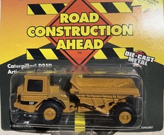 ERTL Road Construction Ahead Caterpillar D25D Articulated Dump Truck Die Cast