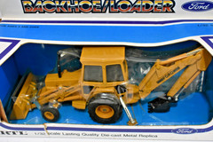 VTG 1/32 Ertl Ford 555A Backhoe/Loader Die-cast Metal Replica #1456 NEW In Box
