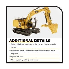 Diecast Masters Caterpillar 323F L Hydraulic Excavator, Core Classics Series …