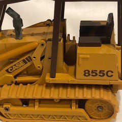 Vintage NZG Case 855C Track Loader / Crawler bucket 1/35
