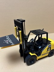 Used No Box Komatsu Model FH 50-2 Forklift 1/24 Scale Die Cast Model Cargo Ship