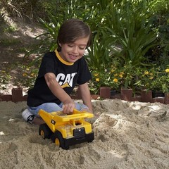 CAT Construction Toys, Construction Fleet 10″ Dump Truck Toy – Heavy‑Duty Pla…