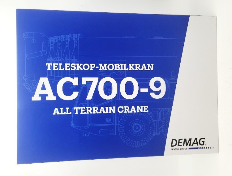 IMC 32-0152 1:50 Scale Franz Bracht Demag AC700-9 All Terrain Crane