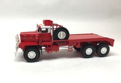 HO 1/87 Pacific P12W «Roughneck» – Red colour – Ready Made Resin Model