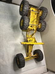 Tonka Road Grader 1960’s Pressed Steel 18 In. missing blade buy parts or restone