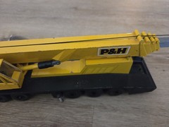 Vintage Gescha 1:50 Diecast P&H -1300 Hydraulic Truck Crane W. Germany