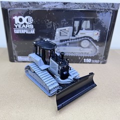 DM 1:50 CAT D6XE LGP Caterpillar Bulldozer Model 100th Anniversary 85554BGC