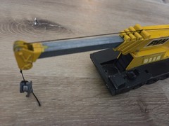 Vintage Gescha 1:50 Diecast P&H -1300 Hydraulic Truck Crane W. Germany
