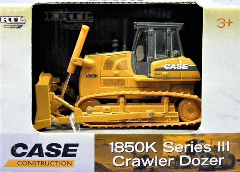 Ertl 14644 Case 1850K Crawler Dozer Series III – 1/50 Die-cast MIB
