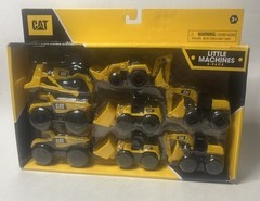 Cat Little Machines Construction Vehicle Toy Set For Kids Ages 3+