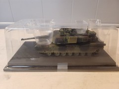 Abrams M1A1 Tank – Green Camo Hobby Master 1:56 Scale Diecast Model #HG9105 New