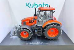 1:32 UH KUBOTA M7-174 Tractor Farm Vehicle Agricultural Machine Diecast Model