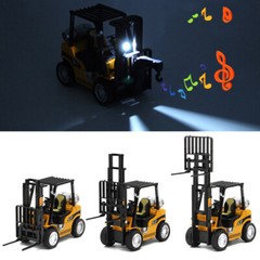 Forklift Truck Toy Construction Vehicle 1:24 Diecast Model Engineering Equipment