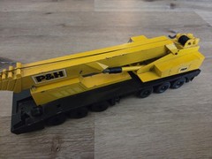 Vintage Gescha 1:50 Diecast P&H -1300 Hydraulic Truck Crane W. Germany
