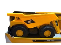 CAT Mini Crew Dump Truck Excavator Construction Vehicle Toy Set New 2+