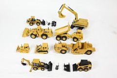 CAT Caterpillar Norscot, NZG & ERTL Diecast Construction Equip. Lot of 9 Models