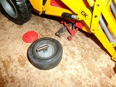1/16 vintage gescha case 580B CK loader/backhoe see description good used