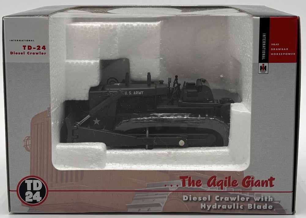 SpecCast ZJD-1613 1:50 International Harvester TD-24 Diesel Crawler