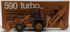 Conrad 2936 1:35 Case 590 Turbo Construction King Backhoe/Loader EX/Box