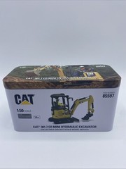 1/50 Caterpillar CAT 301.7 CR Mini Excavator – High Line Diecast Masters 85597