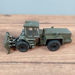 Zettelmeyer ZD 3000 Military Bulldozer Toy 6.5in Green Good Diecast Metal Model