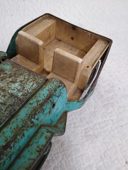 VINTAGE 1960’s TONKA JEEP PRESSED STEEL AQUA BLUE Old Rare 1960s truck