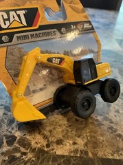 2 CAT Mini Machines Construction Road Rippers Dump Truck & Front Loader NEW