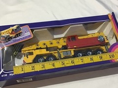 Vintage SIKU HYDRAULIC CRANE TRUCK Die-Cast Metal Toy 1:55 Scale W.-GERMANY new