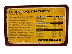 DieCast Masters 85577 1:50 Caterpillar D7C Track-Type Dozer Tractor