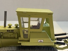 Terex 82-50 NZG Diecast Bulldozer Green Vintage 1:40 Crawler Excavator