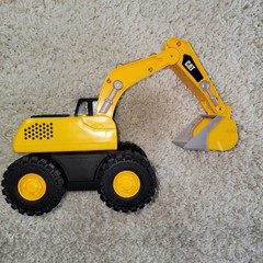 Caterpillar CAT Toy Construction Vehicle Lot Excavator Lights Sound 4pc