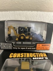 Norscot CAT Construction Minis Lot of 5 Backhoe Excavator Tractor Wheel Loader
