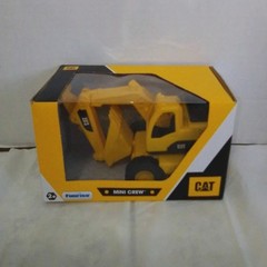 Funrise CAT Mini Crew Excavator 1:64 Plastic Yellow Black 2022 Unopened Box