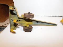 Ruehl Caterpillar Cat D-6 and tow behind 3-blade Ripper 1:24 Scale rare