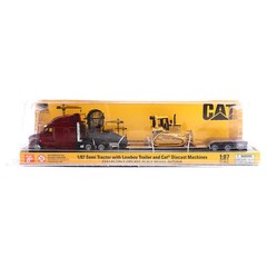 Caterpillar Peterbilt 579 Lowboy w/ CAT D5M Dozer 1:87 Diecast #84419