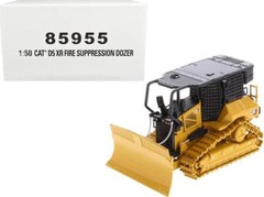 CAT Caterpillar D5 XR Fire Suppression Track Type Dozer Yellow High Line 1/50