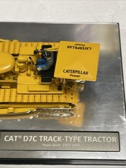 Diecast Masters 1/50 CAT Vintage D7C Track Type Tractor Dozer (85577) Sold As Is