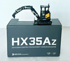 1/50 Scale HYUNDAI HX35Az Compact Excavator Diecast Model Toy Gift NIB